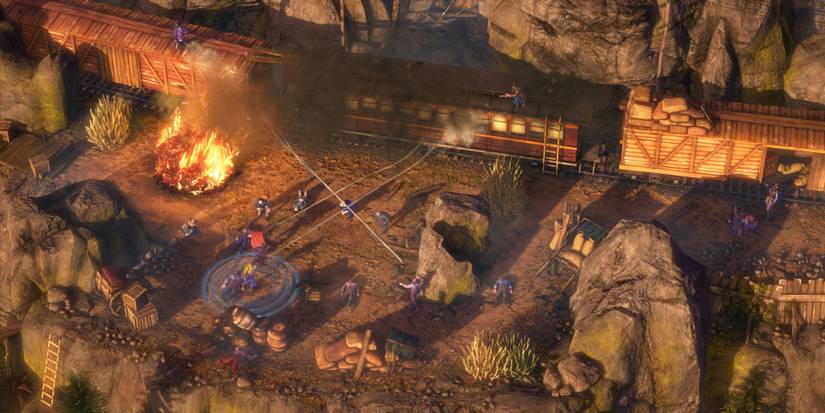 Strategy Desperados III Old West Fire Attack