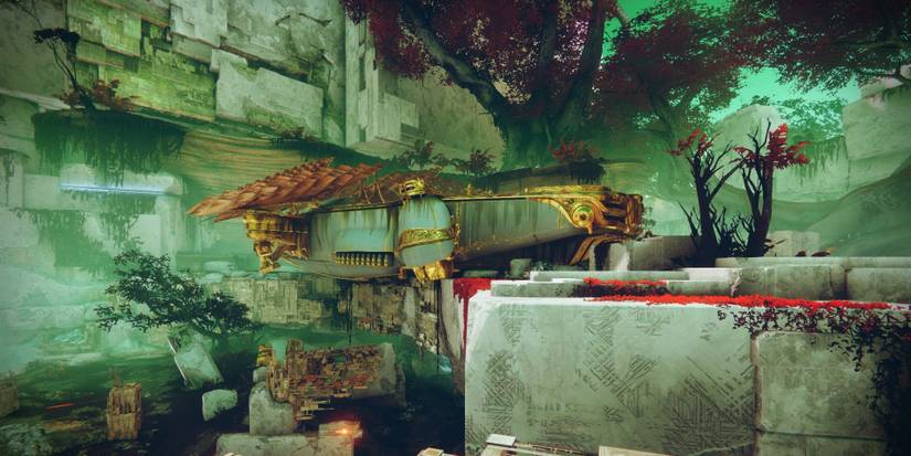 Destiny 2 Nessus Barge Crashed