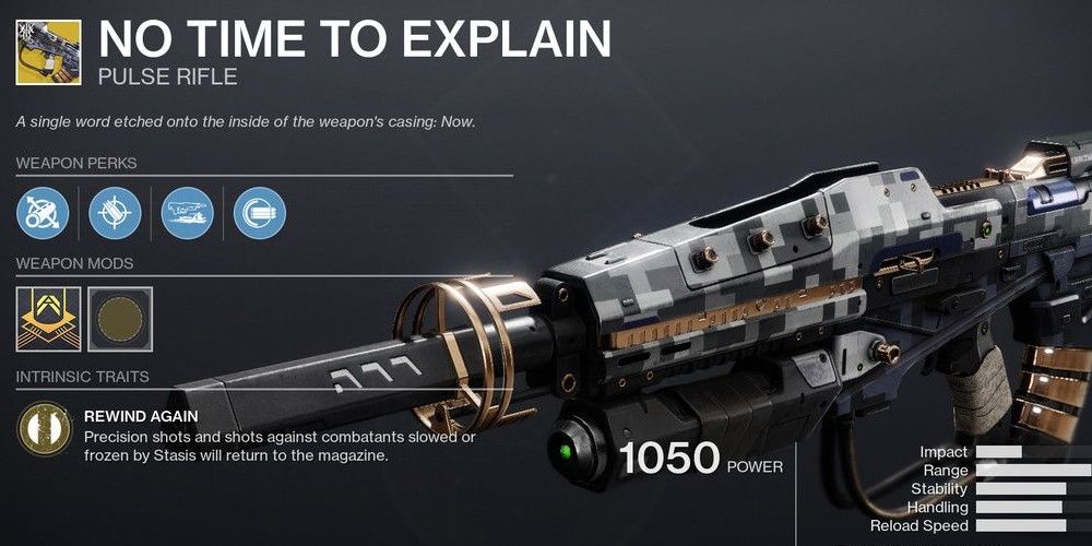 One of the weapons in Destiny 2: Beyond Light