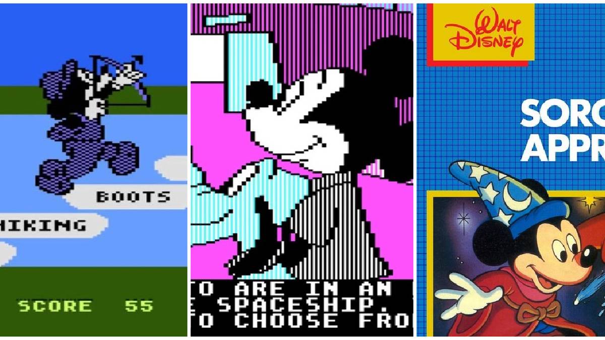 Disney Games 1980s