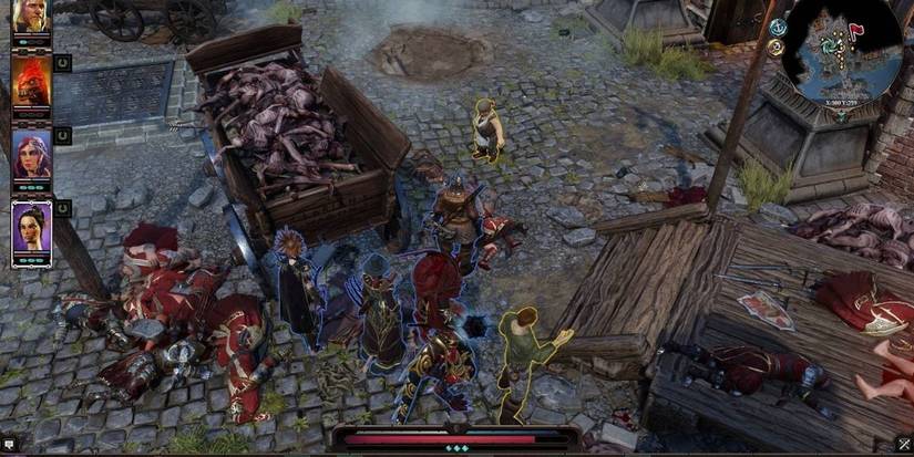 Living wall in divinity 2 can help separate enemies and hurt them with poison