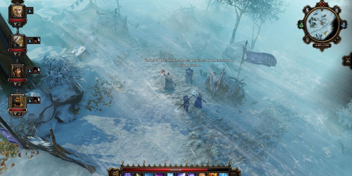 Global Cooling chills enemies and allies along with freezing surfaces in divinity 2
