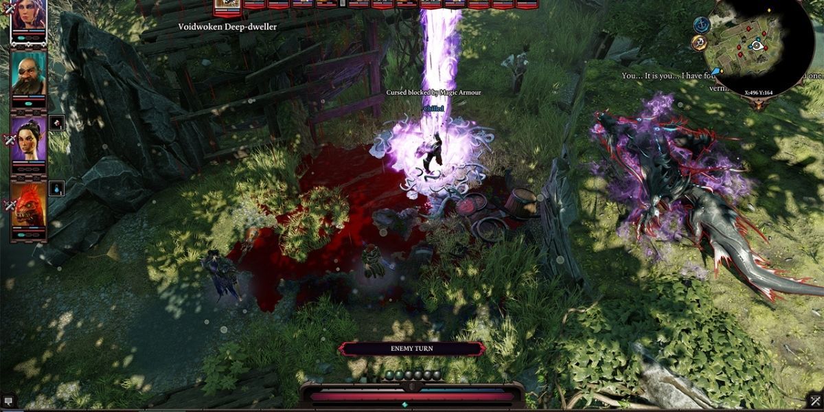Infect causes a disease that can spread to allies in divinity 2