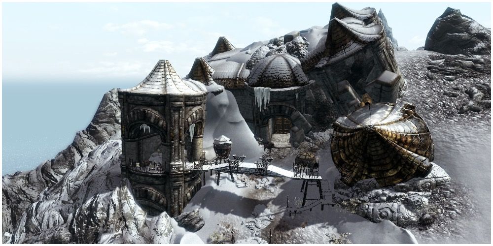 The ruins of a Dwemer city