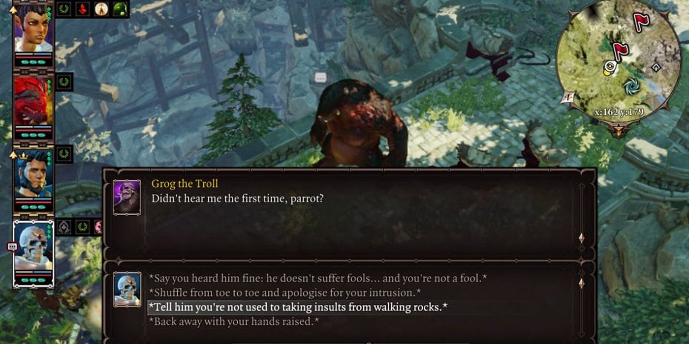 Entertaining dialogue options from DOS2 - DND tips from Divinity Original Sin 2