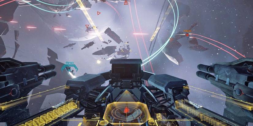 Shooting VR game Eve