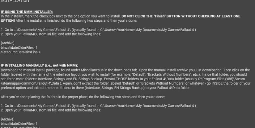 Fallout 4 mod description