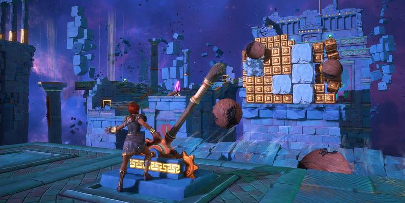 Fenyx Solving A Puzzle Challenge