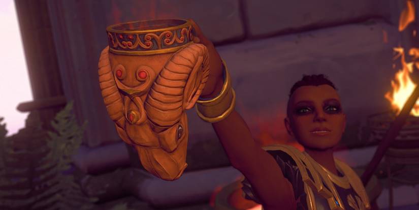 Fenyx Holding Up A New Potion