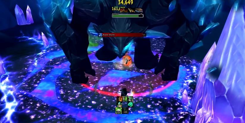 Fighting a boss in a raid - World of Warcraft Tank Guide