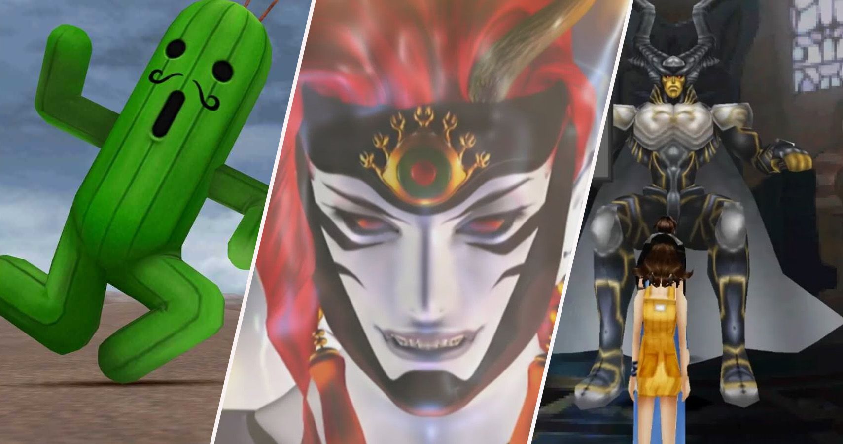 Final Fantasy 8 Bosses collage