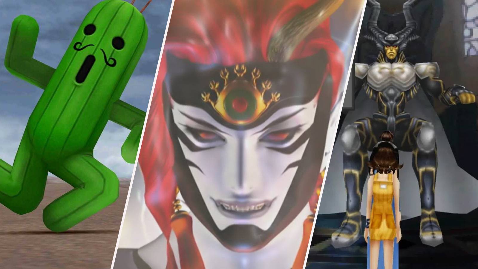 Final Fantasy 8 Bosses collage