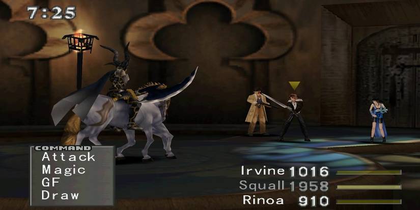 Final Fantasy 8 Odin Battle