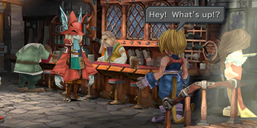 Final Fantasy 9 Zidane meets Freya
