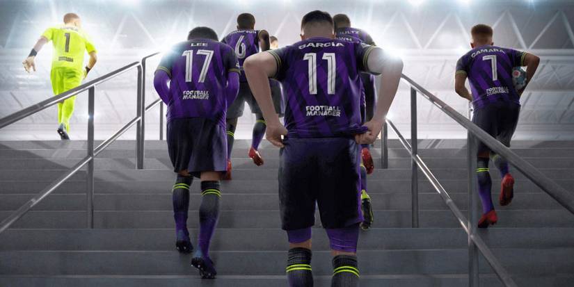 Simulation Football Manager 2021 Players Entering