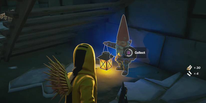 Collecting Gnome Locations Fort Crumpet and Holly Hedges Fortnite Week 5