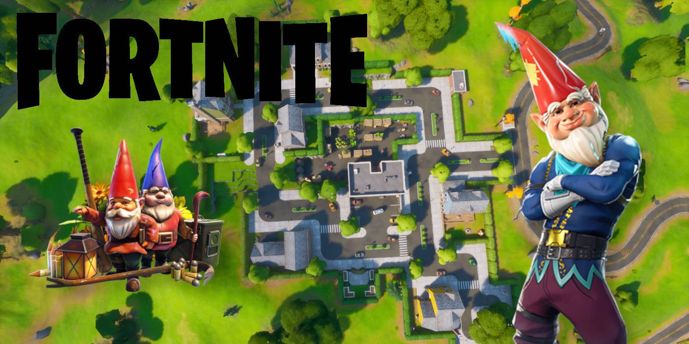 Collecting Gnome Locations Fort Crumpet and Holly Hedges Fortnite Week 5
