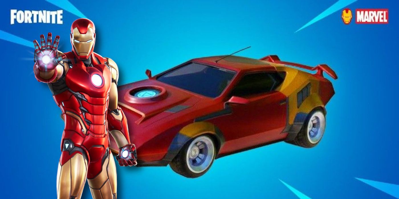 How to hit 88 mph in Whiplash, the iron man car in Fortnite