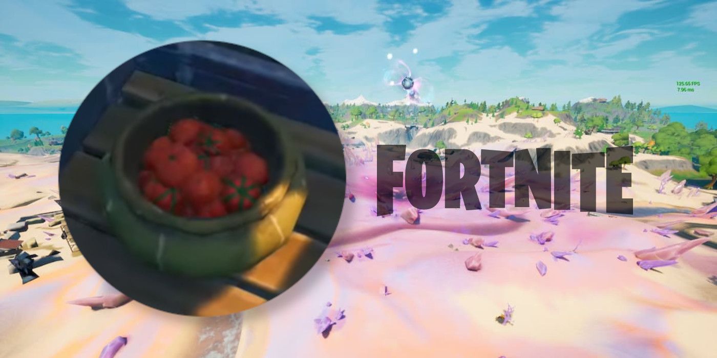 Fortnite How to Collect a Tomato Basket from a Nearby Farm
