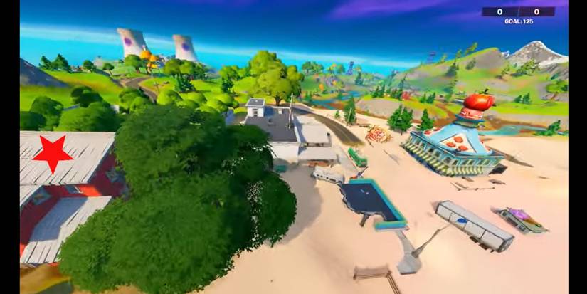 First location of a tomato Basket Fortnite