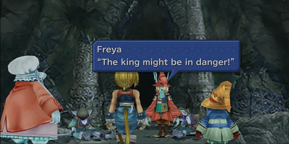 Freya scene in Final Fantasy 9