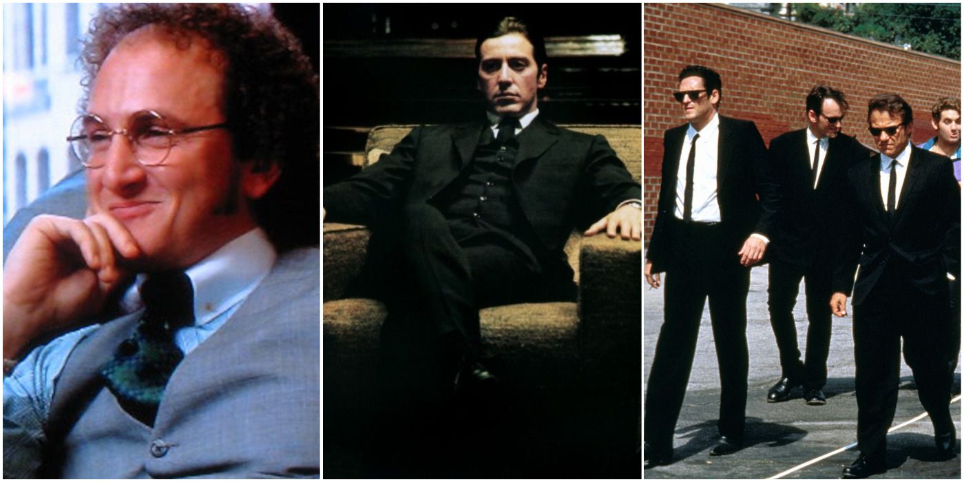 Dave Kleinfeld From Carlito's Way, Michael Corleone From The Godfather, Reservoir Dogs