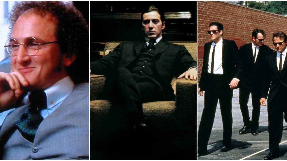Dave Kleinfeld From Carlito's Way, Michael Corleone From The Godfather, Reservoir Dogs