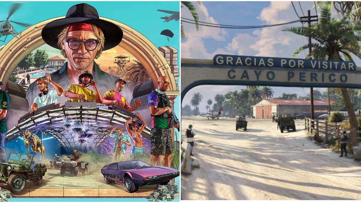 The artwork featured for the GTA Online update Cayo