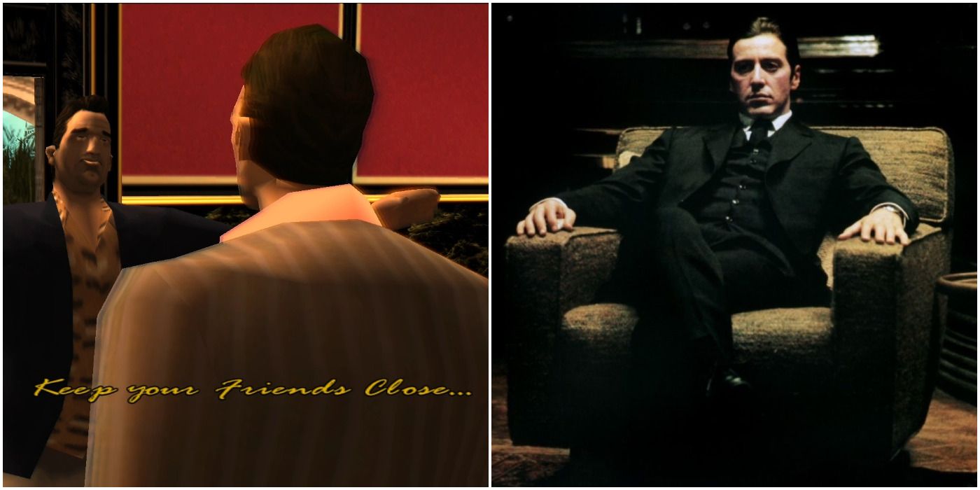 Grand Theft Auto Vice City & The Godfather Part II Michael Corleone