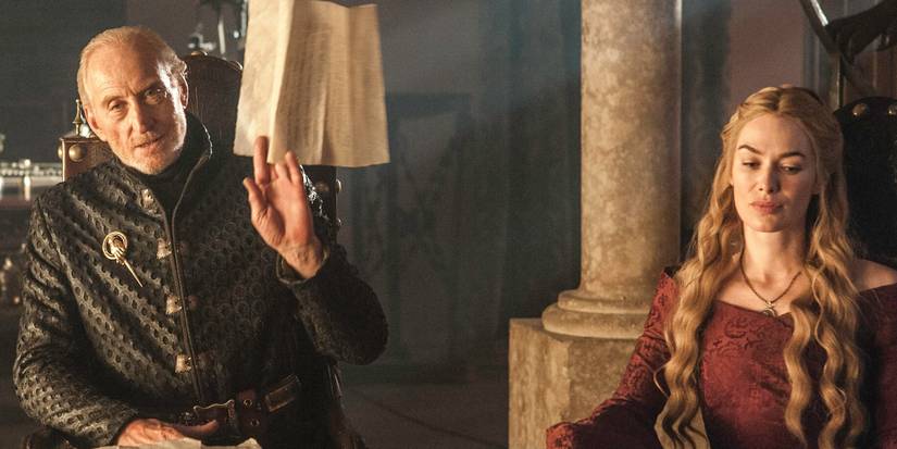 Tywin and Cersei debate in Game of Thrones