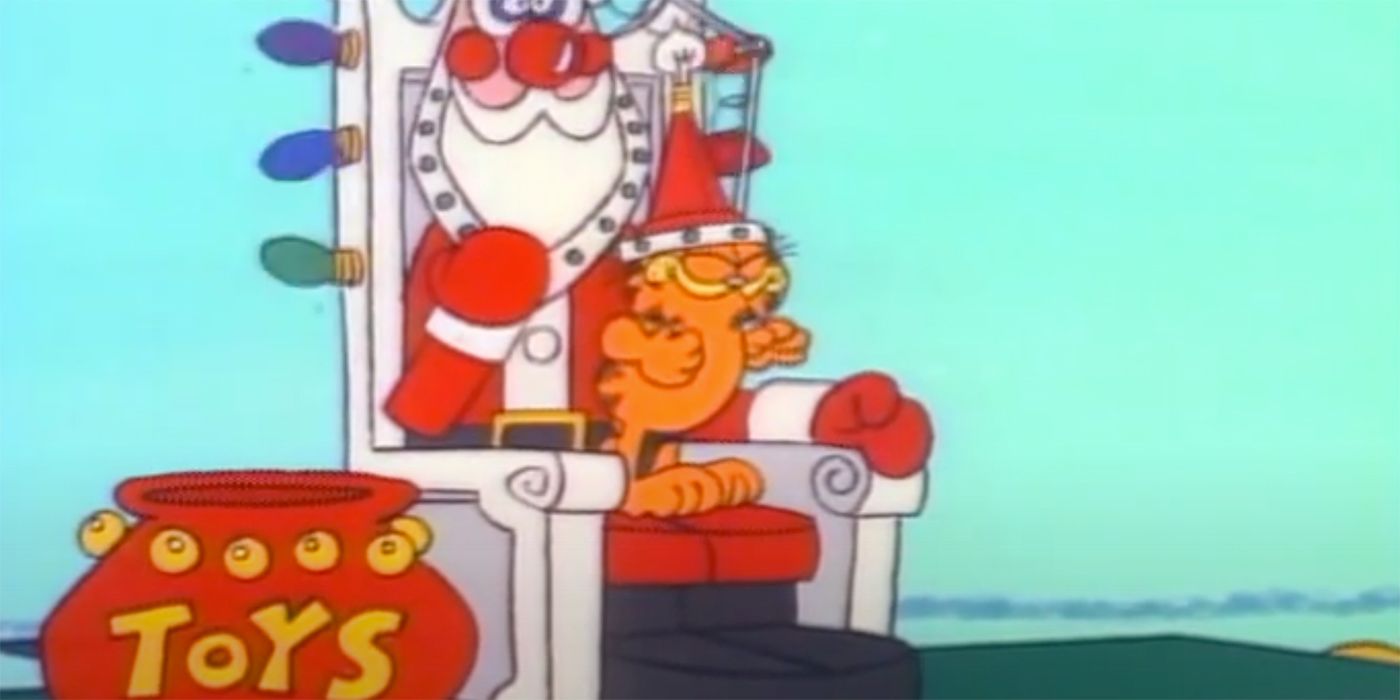 Garfield Christmas Santa