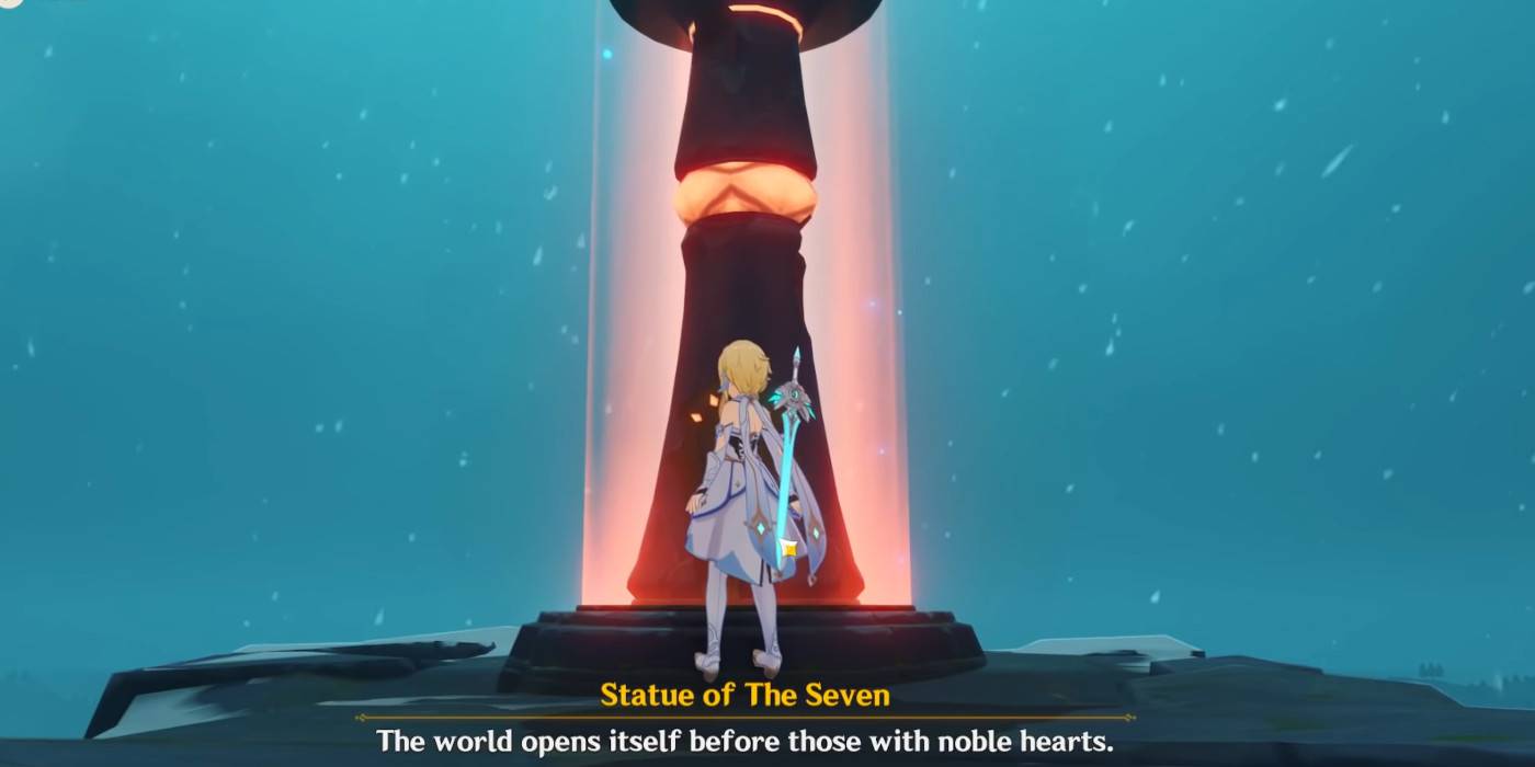 Genshin Impact How To Unlock Dragonspine Statue Of The Seven Genshin Impact How To Unlock Dragonspine Statue Of The Seven