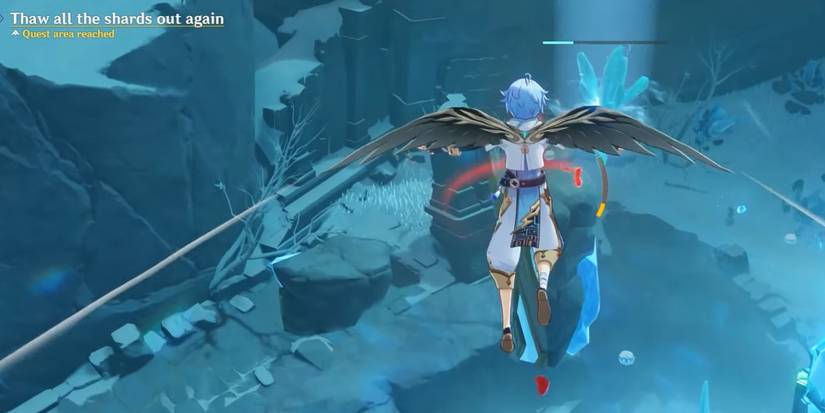 Thaw the Shards Again Dragonspine Genshin Impact