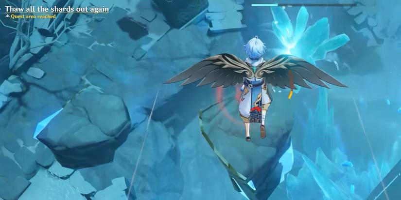 Thaw the Shards Again Dragonspine Genshin Impact