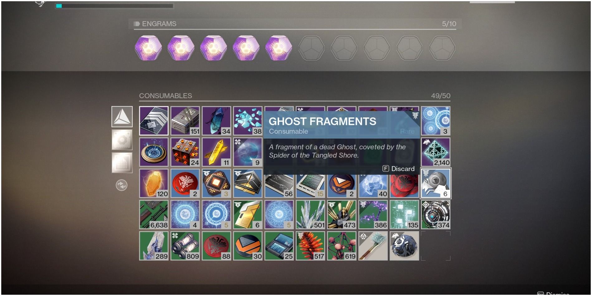 Ghost Fragments