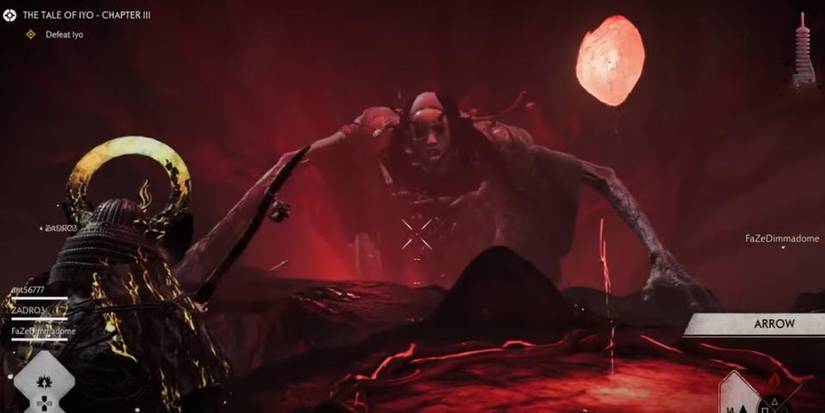 Ghost Of Tsushima Beginning Of Iyo Boss Battle