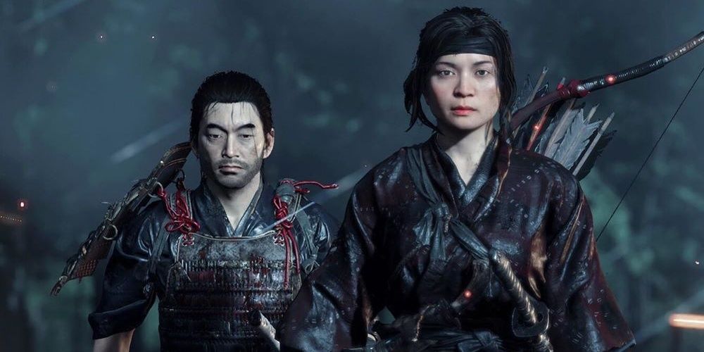 Yuna and Jin are just friends in Ghost of Tsushima