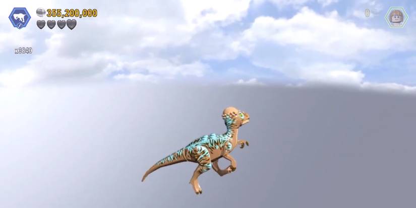 Glitch in Lego Jurassic World