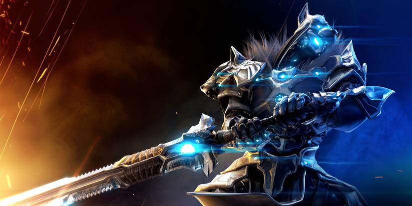 Godfall Concept Art Of A Sword Wielder