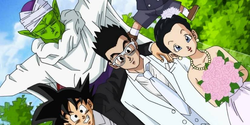 Gohan and Videl wedding