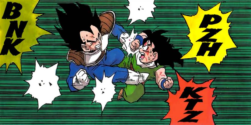 Gohan vs Vegeta