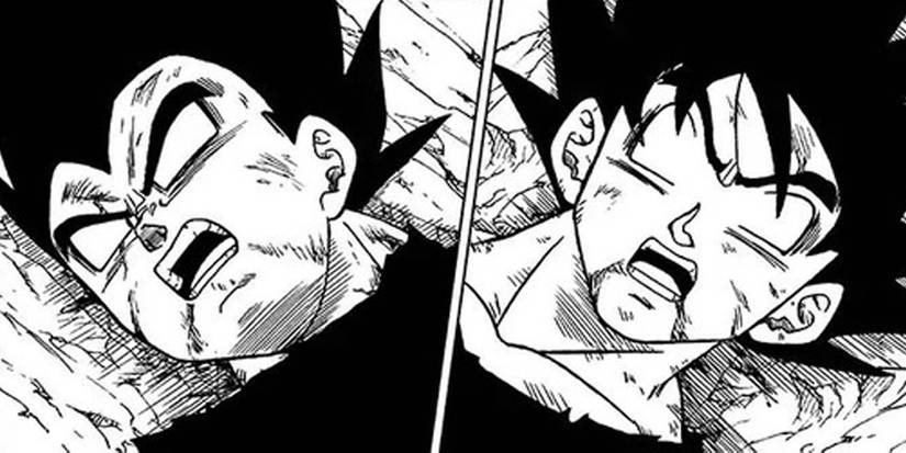 Goku and Vegeta vs Moro