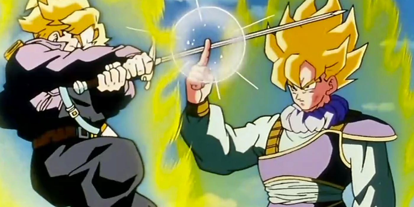 Goku vs Future Trunks