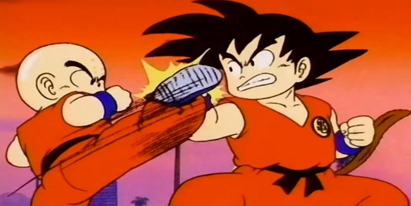 Goku vs Krillin