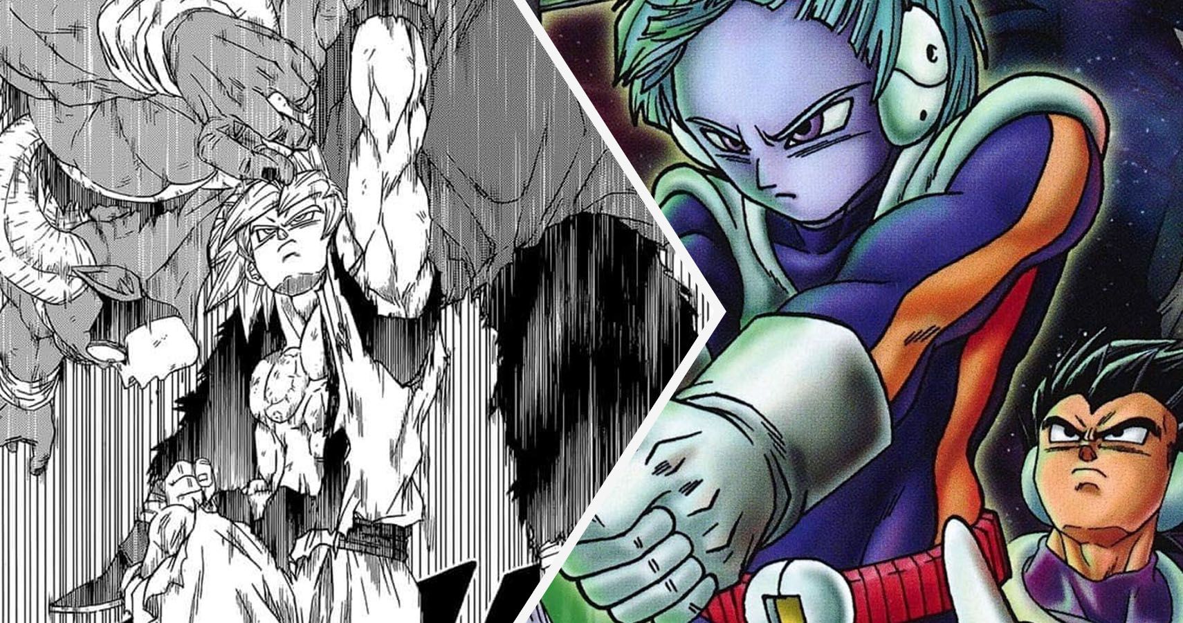 Goku vs Moro and Galactic Patrolman Merus with Vegeta