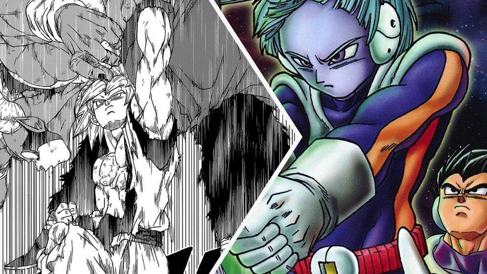 Goku vs Moro and Galactic Patrolman Merus with Vegeta