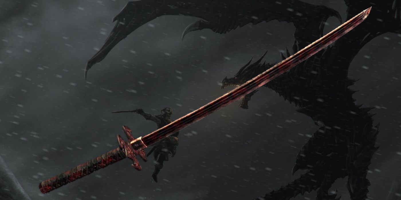 skyrim evil sword mod