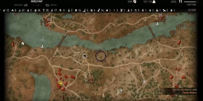 Main Location for the Harpy Sword Diagram