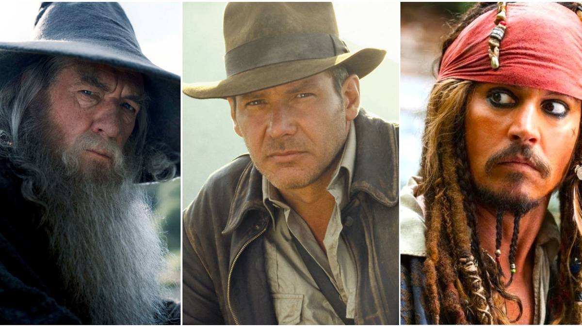Harrison Ford, Ian McKellan, Johnny Depp
