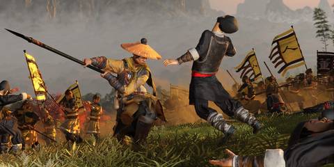 He Yi Fighting An Enemy From Total War Three Kingdoms Yellow Turban Rebellion